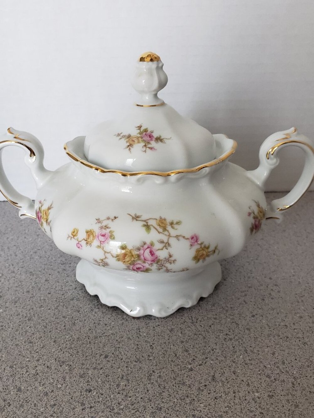 JOHANN HAVILAND Sugar Bowl & Lid Michele